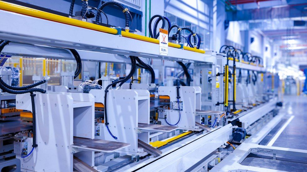 Modern semiconductor fabrication facility with advanced manufacturing equipment representing the future of chip production beyond traditional scaling